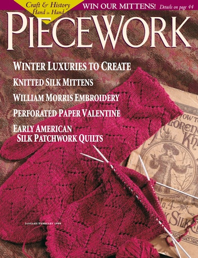 Cover of PieceWork January/February 1999