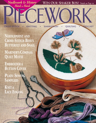 Cover of PieceWork January/February 2000