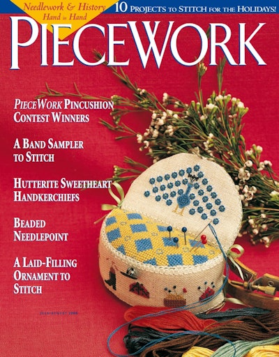 Cover of PieceWork July/August 2000