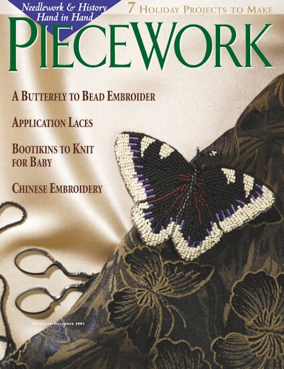 Cover of PieceWork November/December 2001