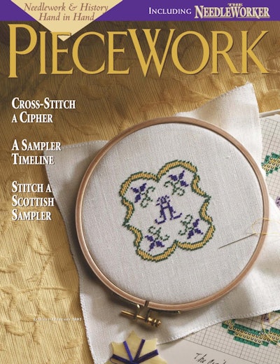 Cover of PieceWork January/February 2002