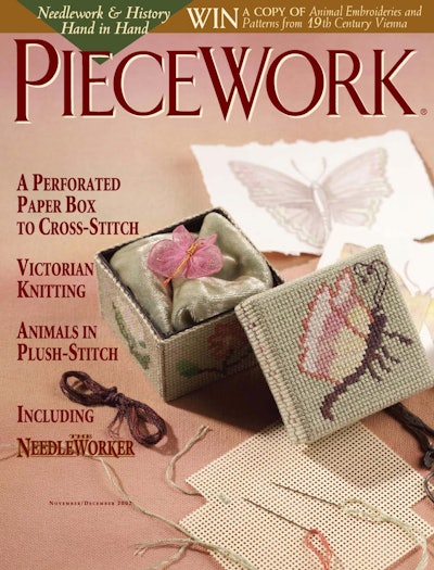 Cover of PieceWork November/December 2002
