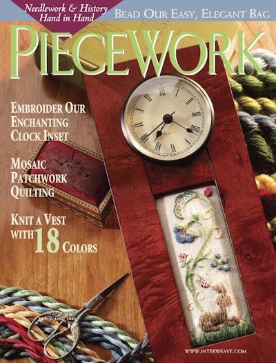 Cover of PieceWork March/April 2003