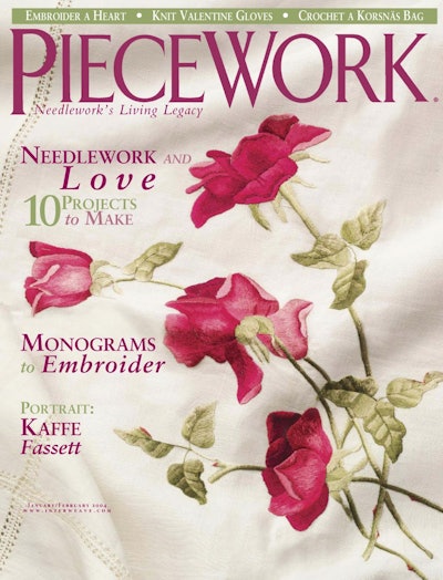 Cover of PieceWork January/February 2004