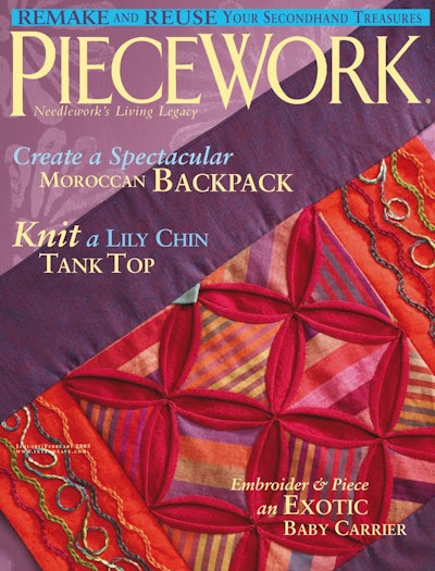 Cover of PieceWork January/February 2005