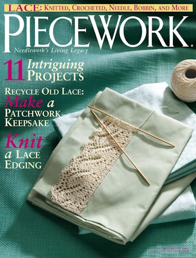 Cover of PieceWork July/August 2005