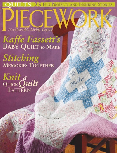 Cover of PieceWork September/October 2005