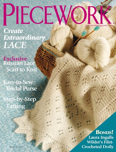 Cover of PieceWork May/June 2008