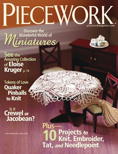Cover of PieceWork September/October 2009