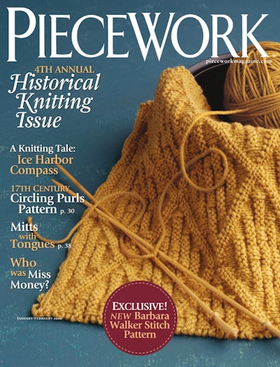 Cover of PieceWork January/February 2010
