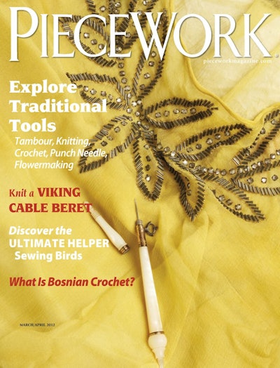 Cover of PieceWork March/April 2012