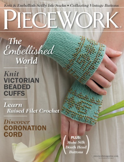 Cover of PieceWork July/August 2013