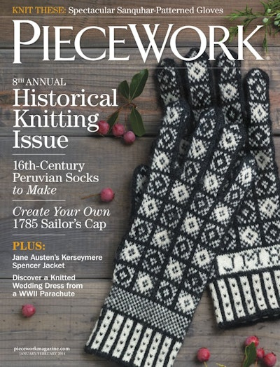 Cover of PieceWork January/February 2014