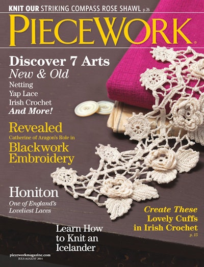 Cover of PieceWork July/August 2014