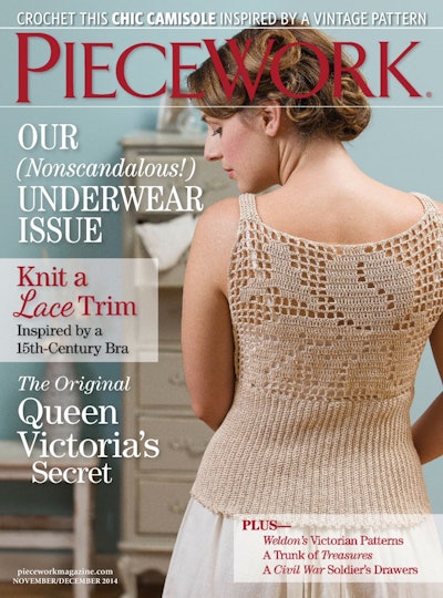 Cover of PieceWork November/December 2014