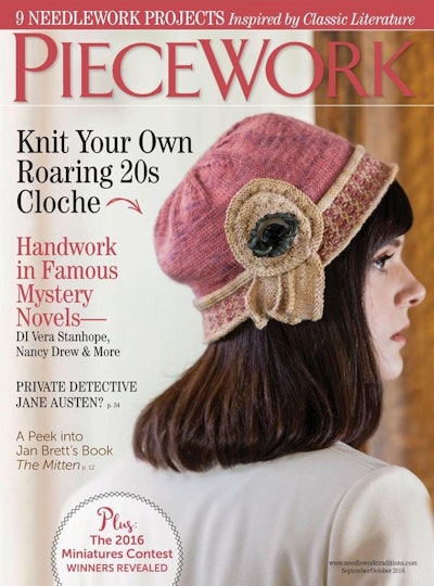 Cover of PieceWork September/October 2016