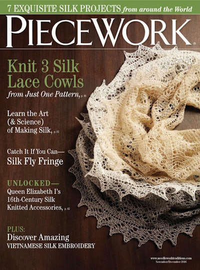Cover of PieceWork November/December 2016