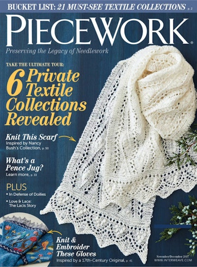 Cover of PieceWork November - December 2017
