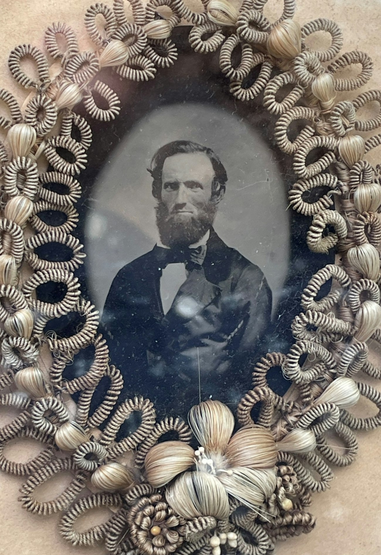 Mourning Portrait of Raphael Ward Benton, Courtesy of The Guilford Keeping Society, Connecticut