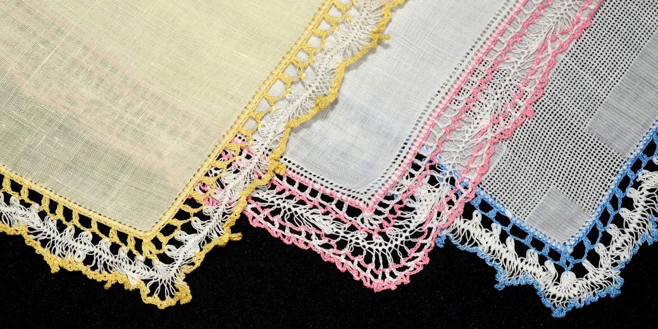 marietti Hairpin-Lace-Handkerchiefs