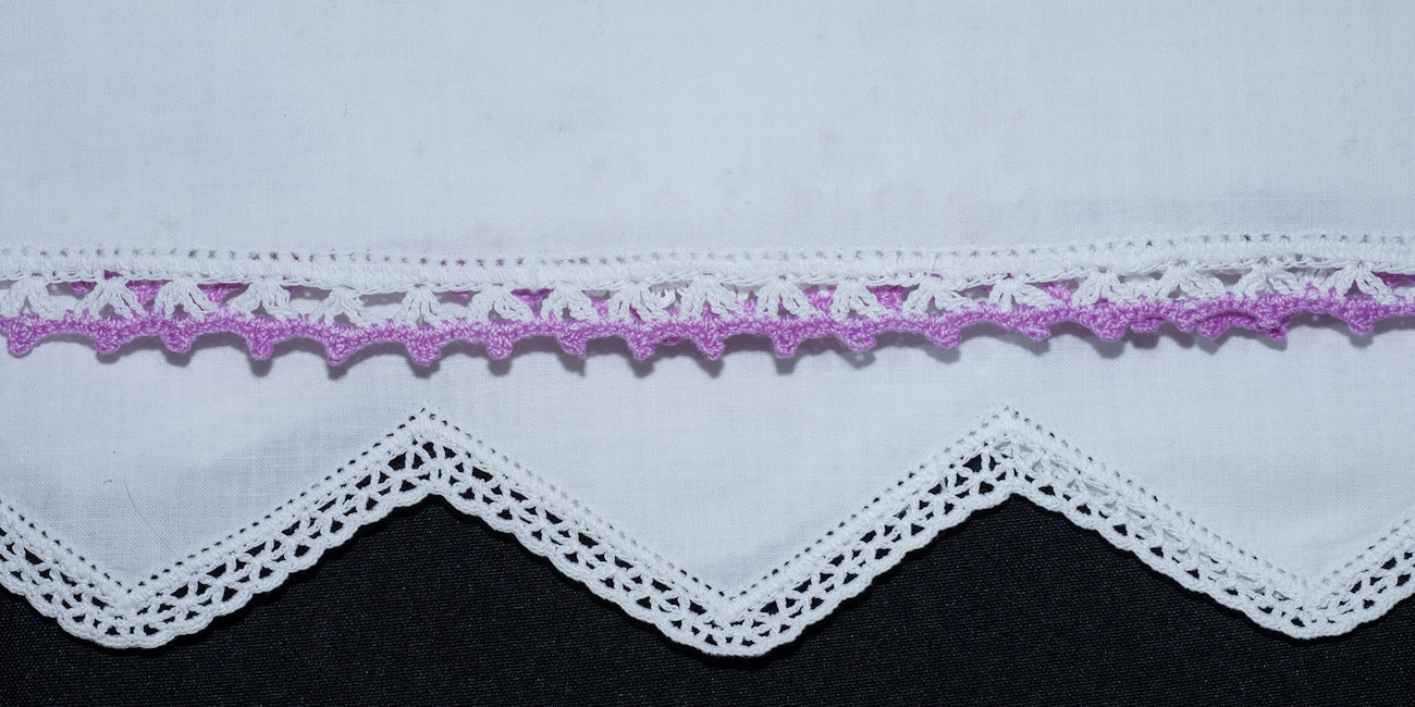 marietti Crochet-edged-Pillowcases