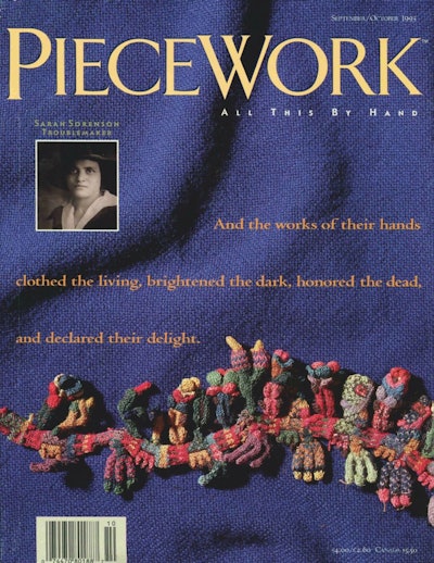 Cover of PieceWork September/October 1993