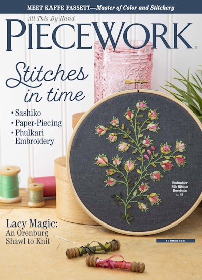 Cover of PieceWork Summer 2024