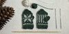 Forest Snowflake Mini Mittens Image