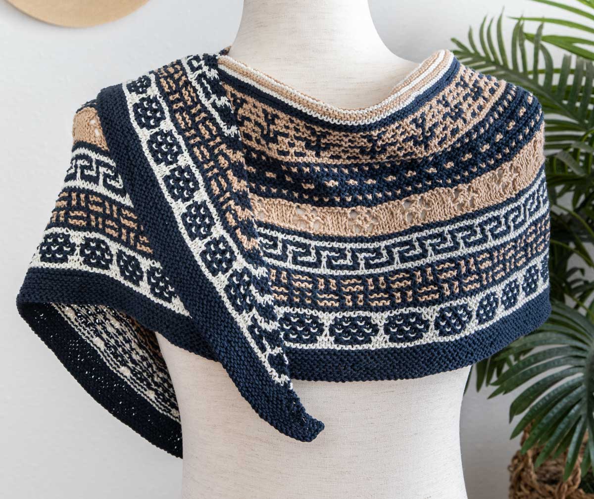 Boardwalk Mosaic Shawl Image