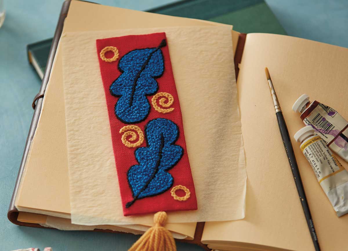 A Bookmark à la Matisse to Embroider  Image