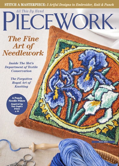Cover of PieceWork Fall 2025