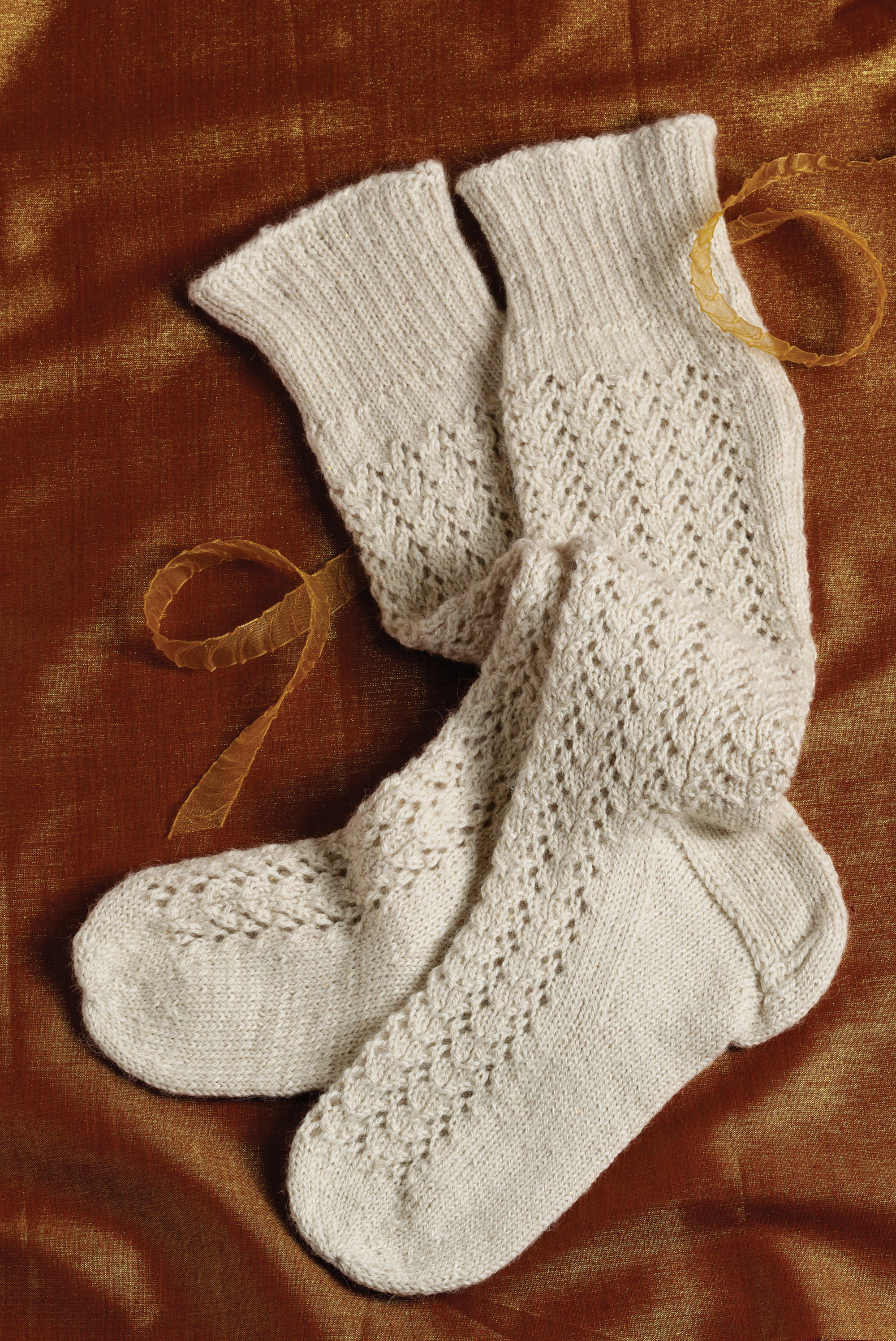 Knit Your Own Victorian Lace Stockings from Weldon's Practical