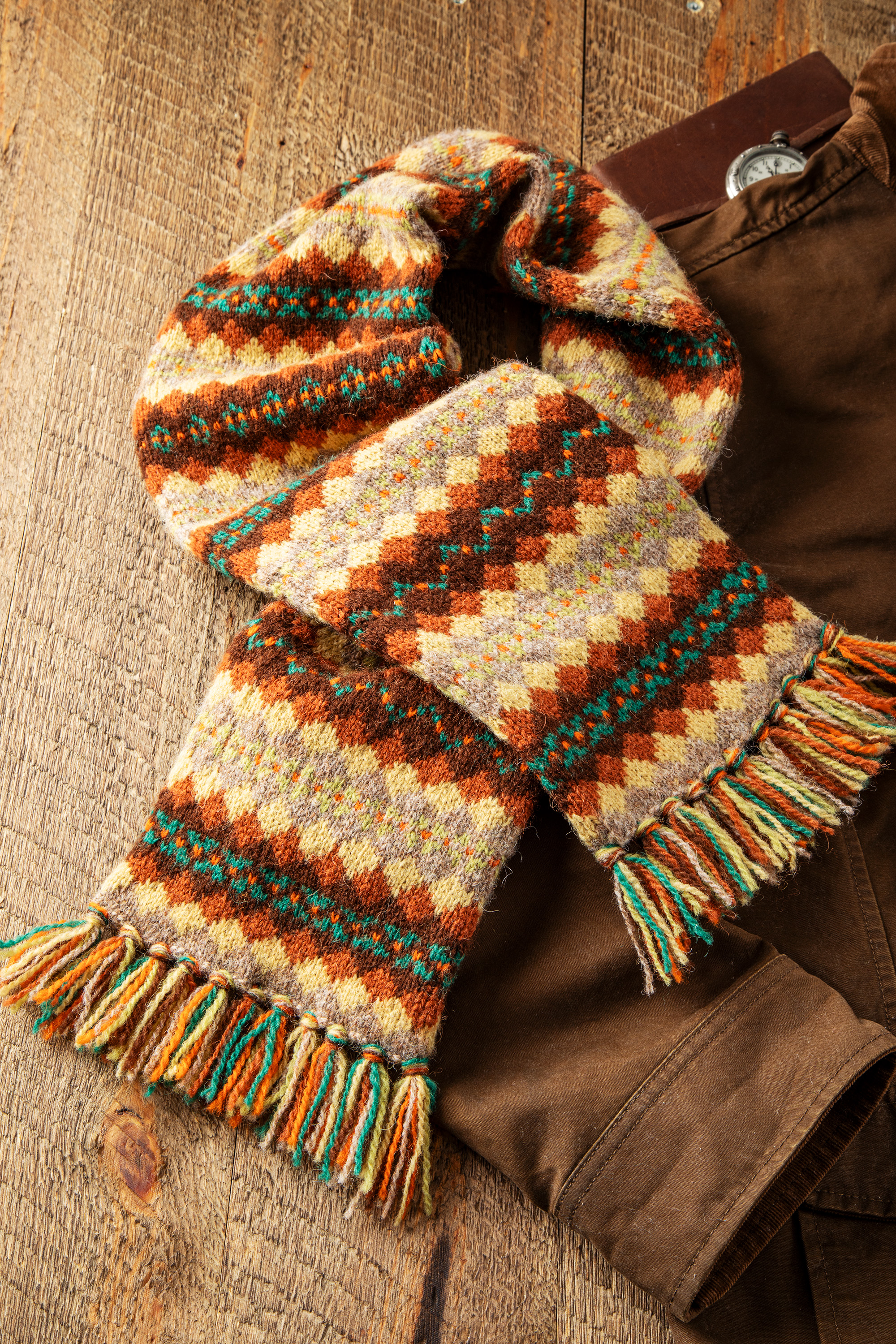 My Father’s Fair Isle Scarf Image