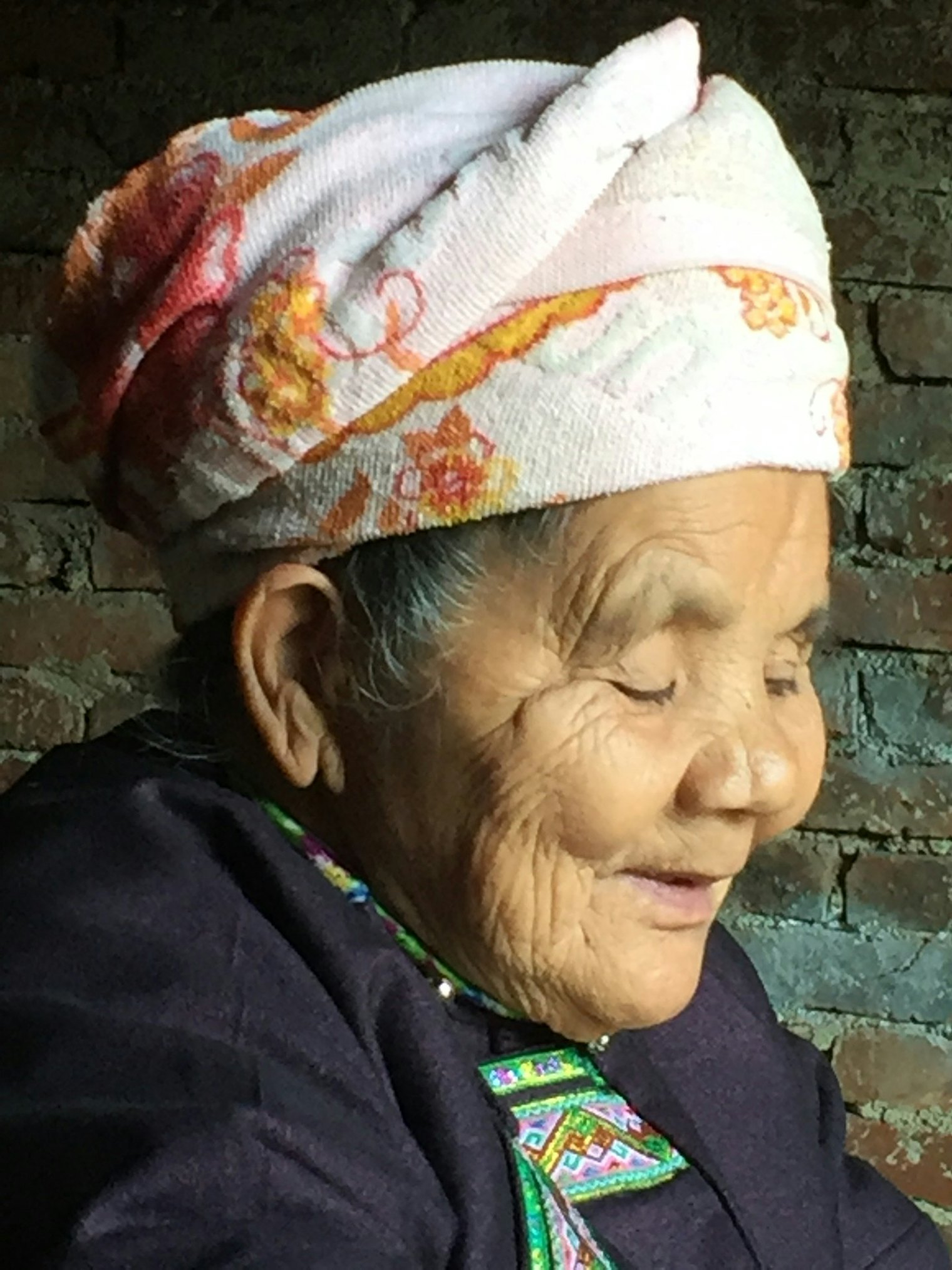 Wu Meng Xi from Dimen village in Guizhou province, China. Photo by Linda Ligon