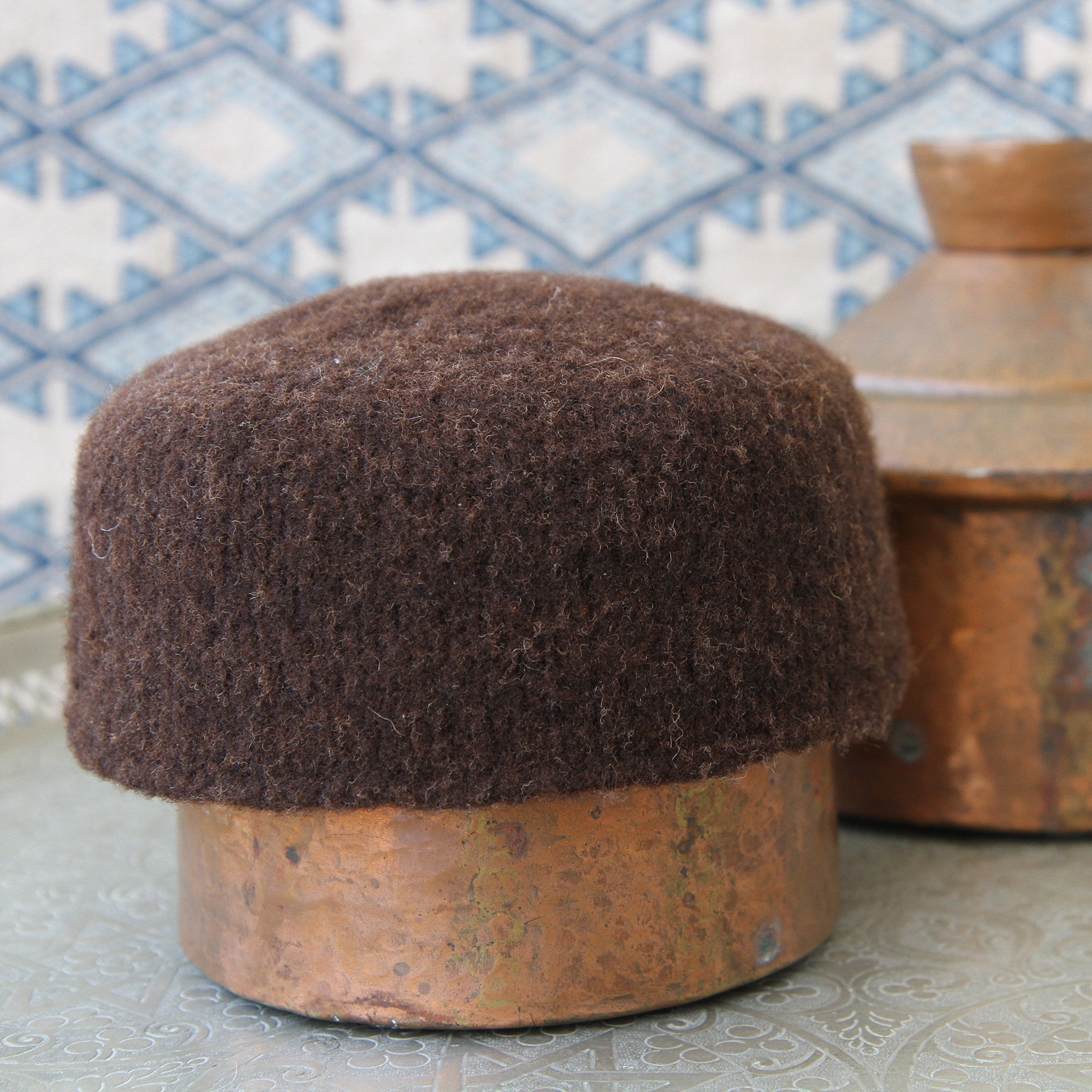 Boiled Wool Cap from North Africa Image