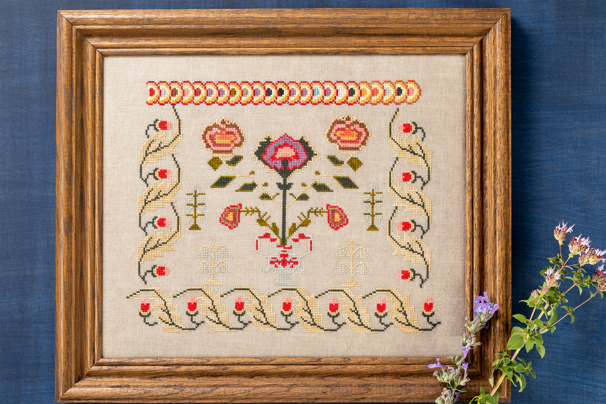 A Schoolhouse Sampler: Like Morning Dew on a Rose Image