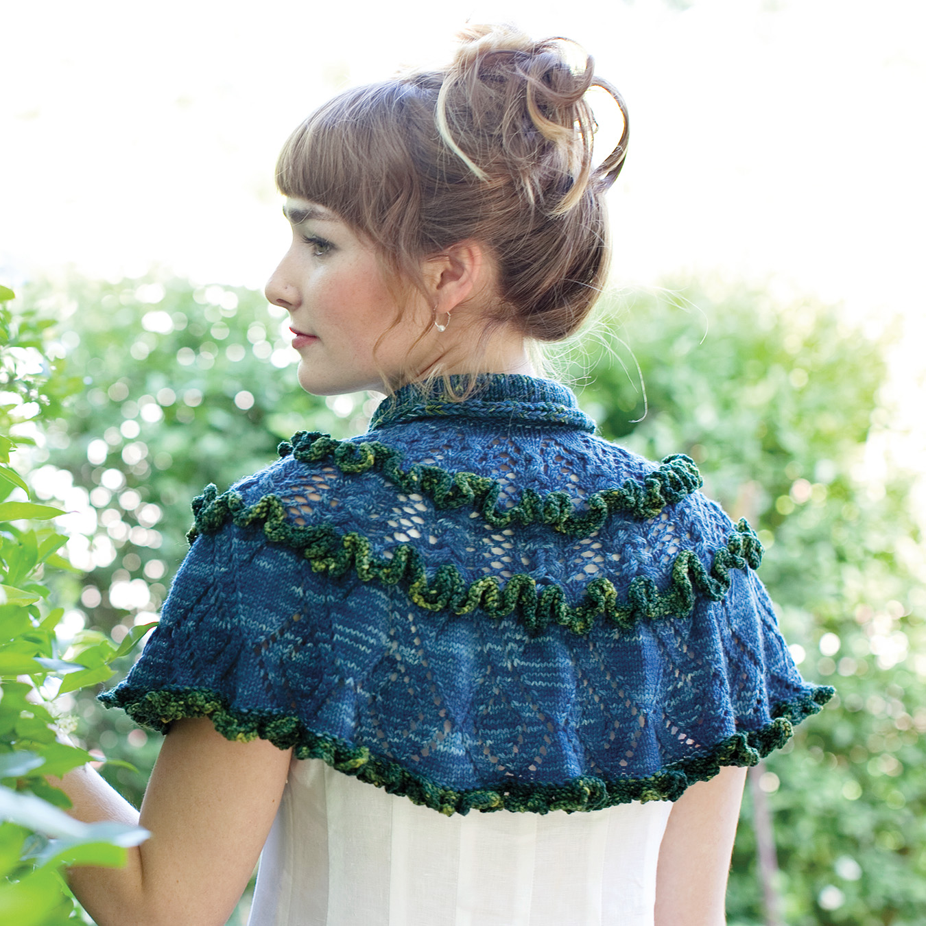 Ruffled Capelet Image
