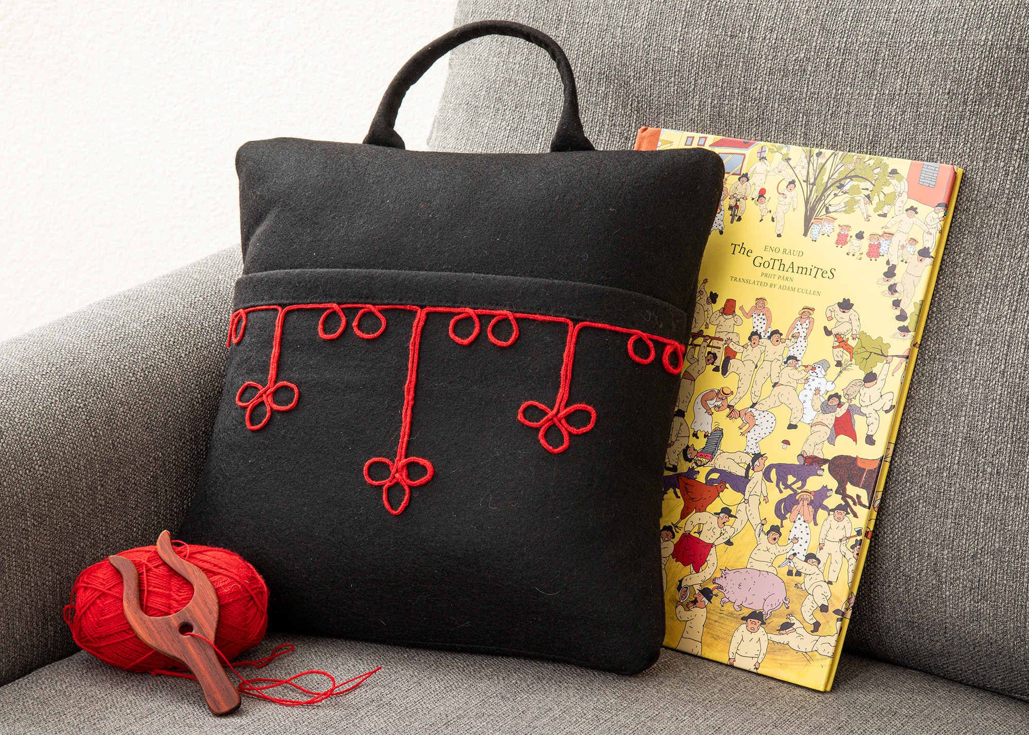 A Child’s Mulgi Reading Pillow Image
