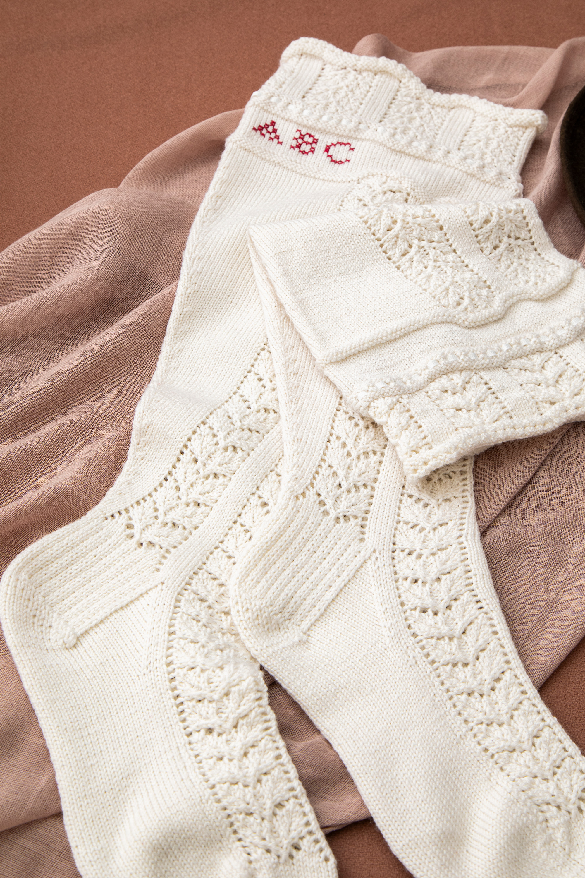 Austrian Elegance | Lace Stockings to Knit Image
