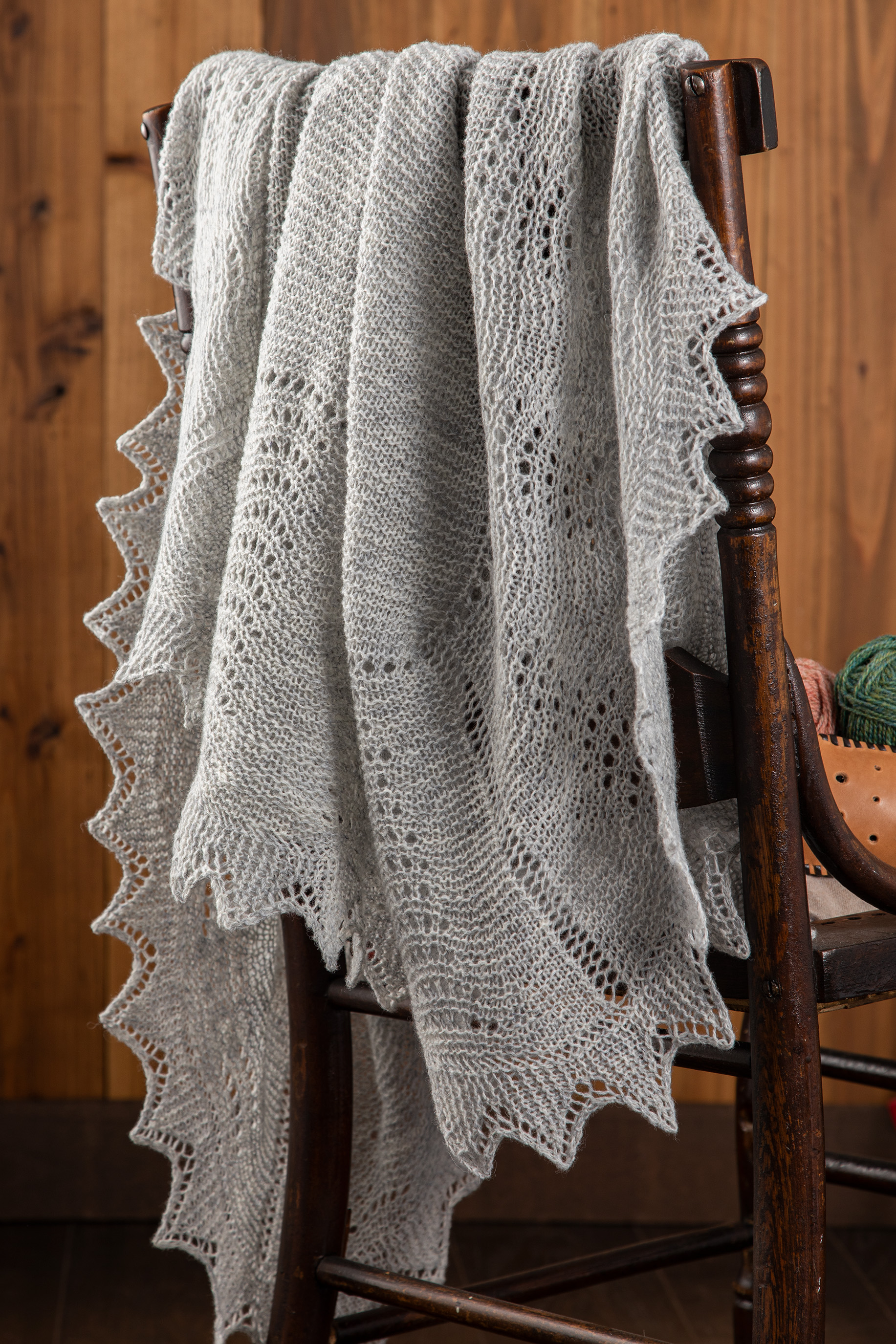 Shetland Old Shell Hap and Half Hap Image