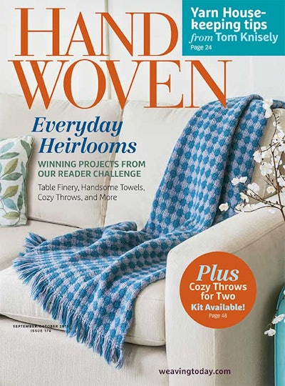 Cover of Handwoven Sep/Oct 2015