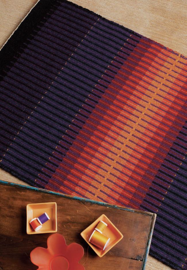 Krokbragd Color Study Rug Pattern Image