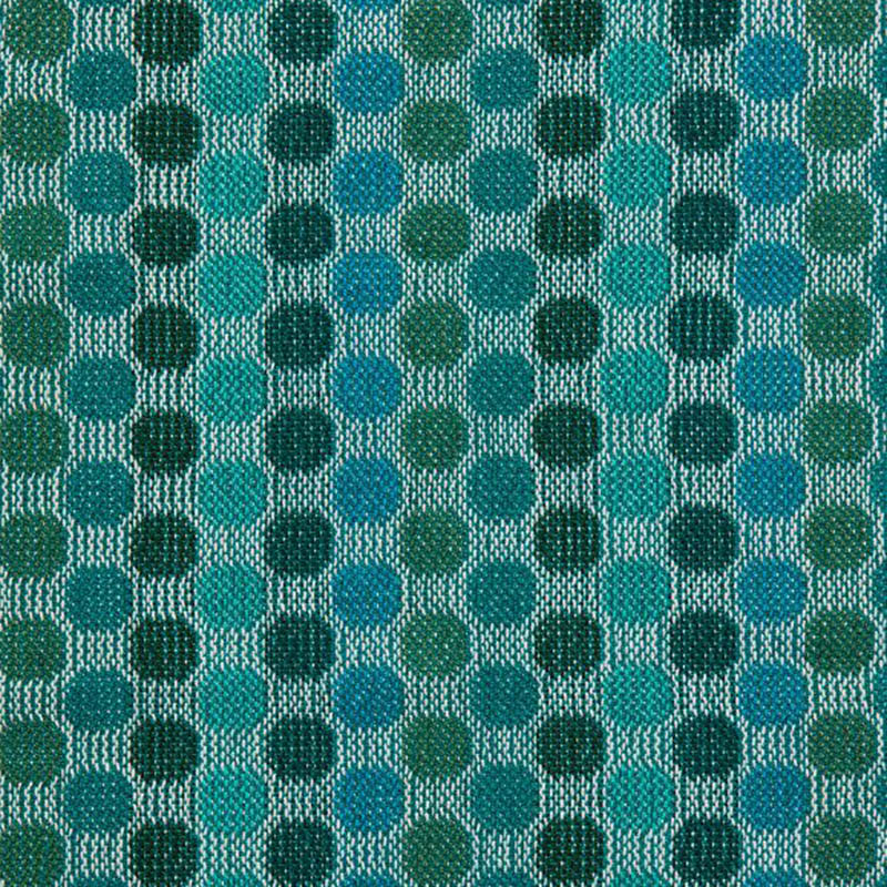 Circles & Checks Towels in Turned Taqueté | WIF Image