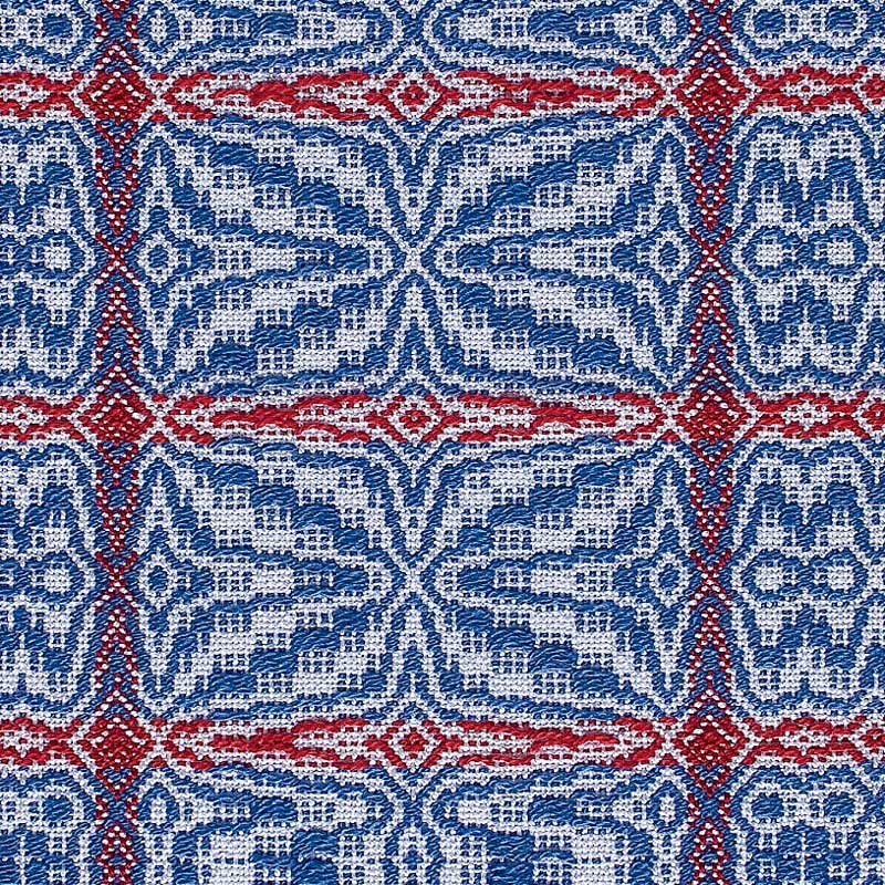 Rose and Star Overshot Towels | WIF Image