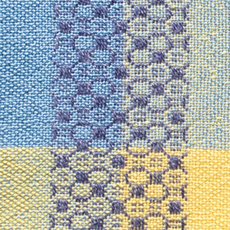 "Origami" Napkins with Silk Overshot | WIF Image