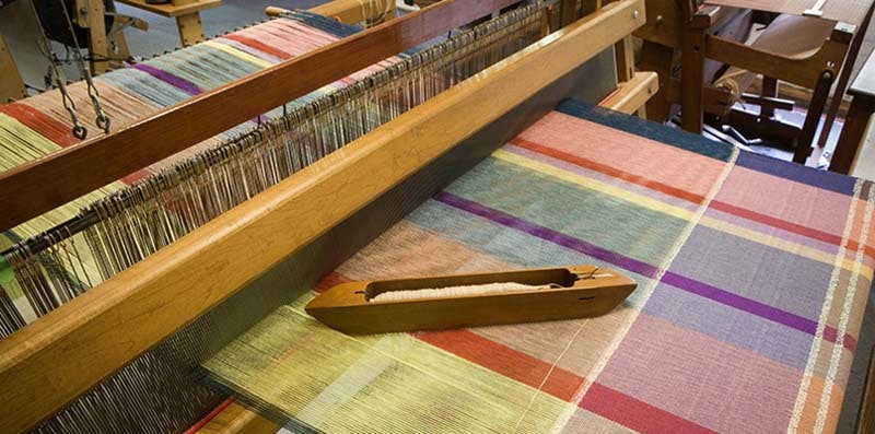 traditional hand loom