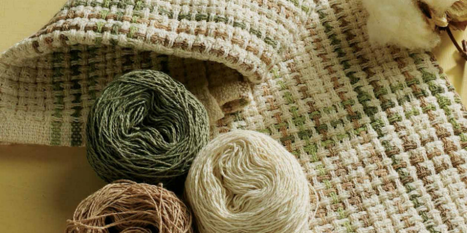 Explore the Power of 4-Shaft Weaving with Free Towel and Napkin Projects Primary Image