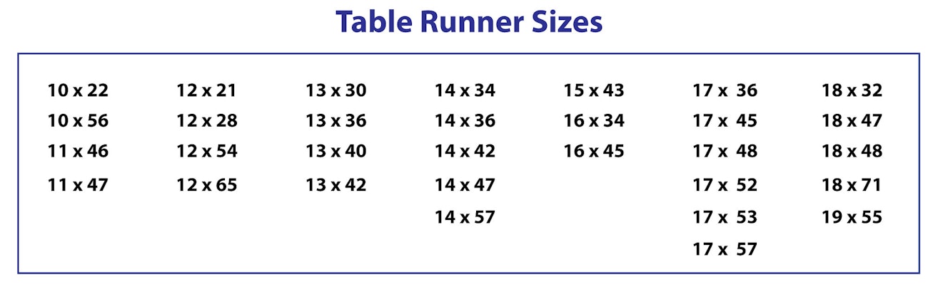 Runner Sizes Ask Madelyn: What Size Should a Table Runner Be? | Handwoven