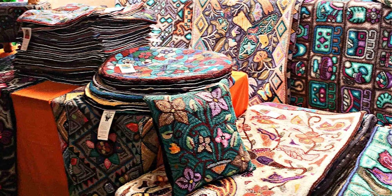Fair Trade Multicolores Booth Santa Fe Folk Art Market