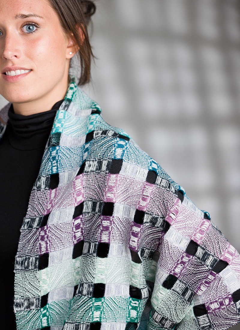 Windows and Shadows Shawl Pattern Image